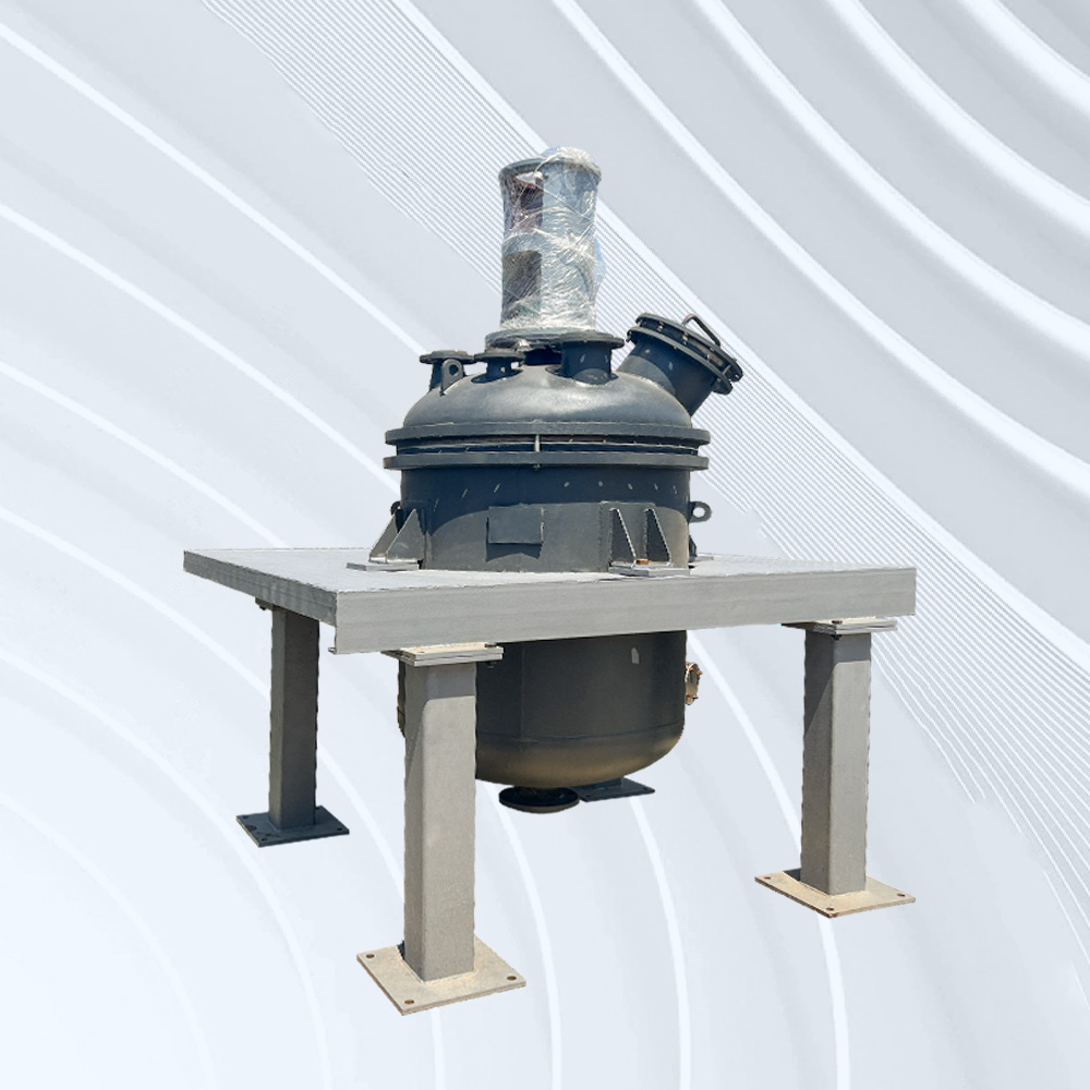 襯四氟反應釜加小平臺